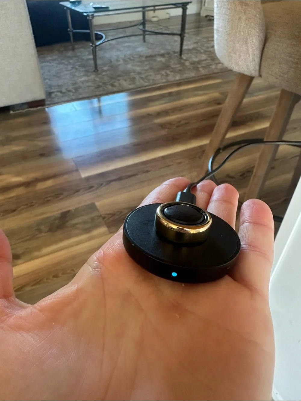 Oura Horizon Smart Ring — Gold Finish
